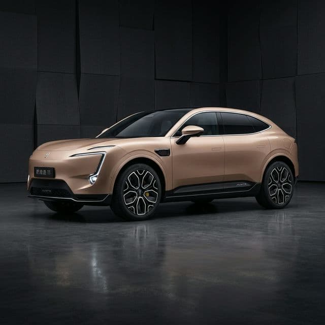 Avatr 11 side profile for sampling and prototyping stage