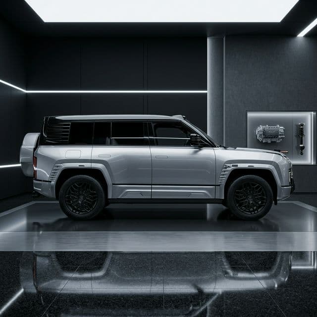 BYD Yangwang U8 side profile for export-ready B2B sourcing