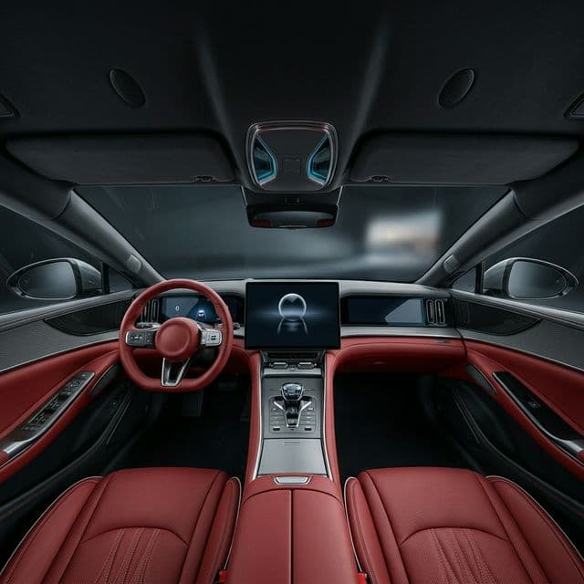 Denza Z9 GT interior for custom specification and MOQ planning