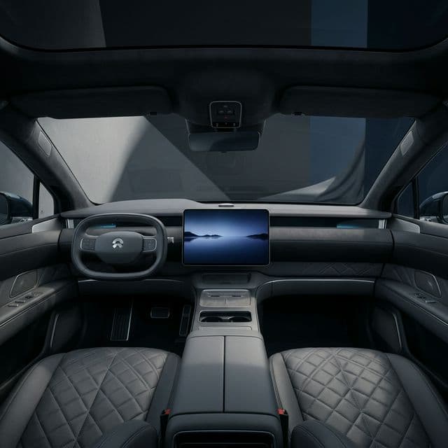 NIO ET9 interior for quality assurance and packaging control