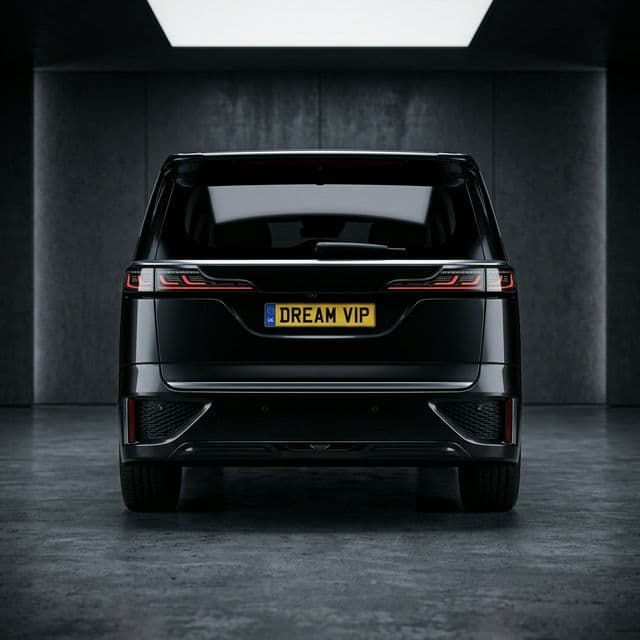 Voyah Dream rear view for delivery and logistics coordination